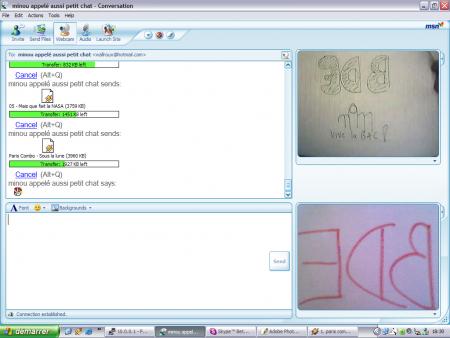 alors voila l msn il est belle se decoure la n'est se pas